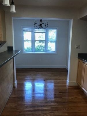 Chandelier, Empty room, Interior, Wood Texture Flooring