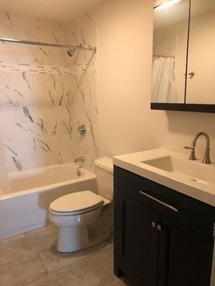 Bathroom, Interior, Marble Walls