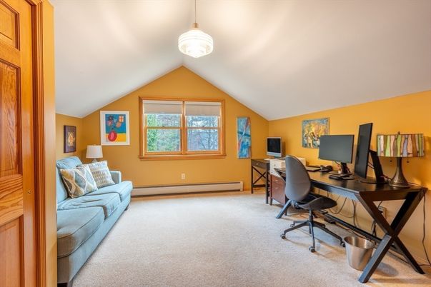 Home Office, Interior, Pendant Lights