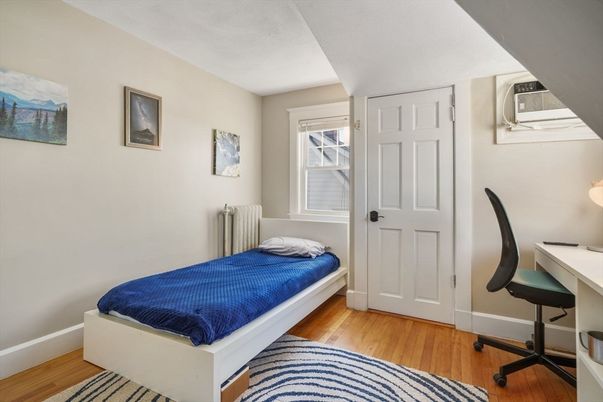 Bedroom, Home Office, Interior, Wood Texture Flooring