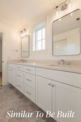 Bathroom, Dual Sink Vanities, Interior