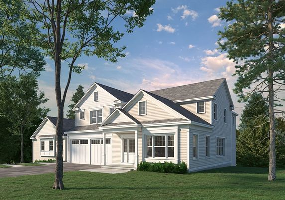 Attached, Exterior, Facade, Farmhouse