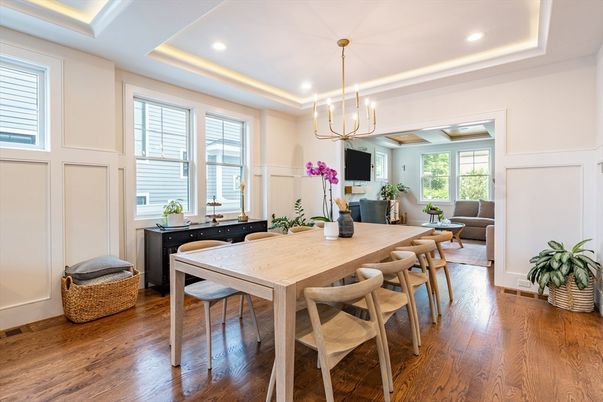 Fireplace, Interior, Living room, Recessed Lighting, Wooden Ceilings, Wood Texture Flooring