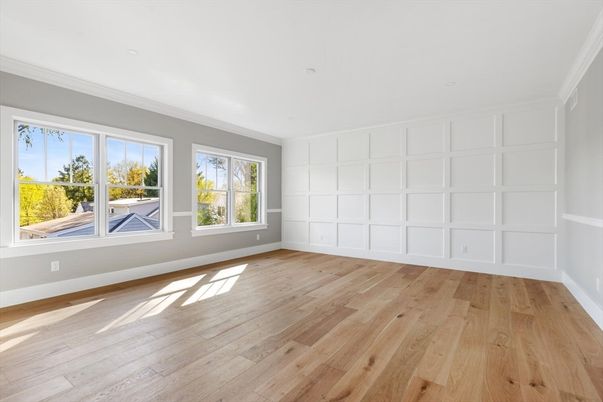Empty room, Interior, Wood Texture Flooring