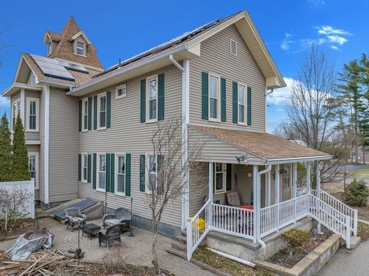 Exterior, Facade, Solar Panels, Queen Anne Victorian