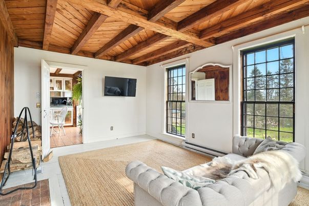 Interior, Living room, Wooden Beams, Wooden Ceilings