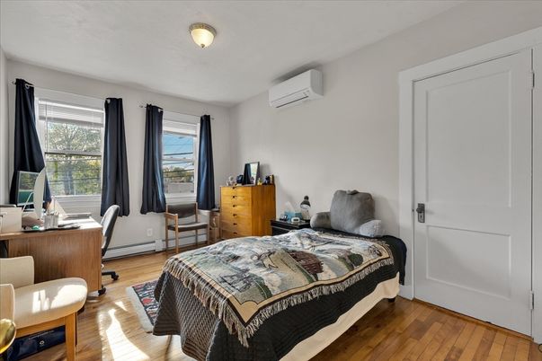 Bedroom, Home Office, Interior, Wood Texture Flooring