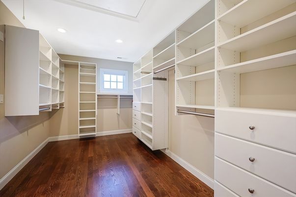Interior, Recessed Lighting, Walk-in Closets, Wood Texture Flooring