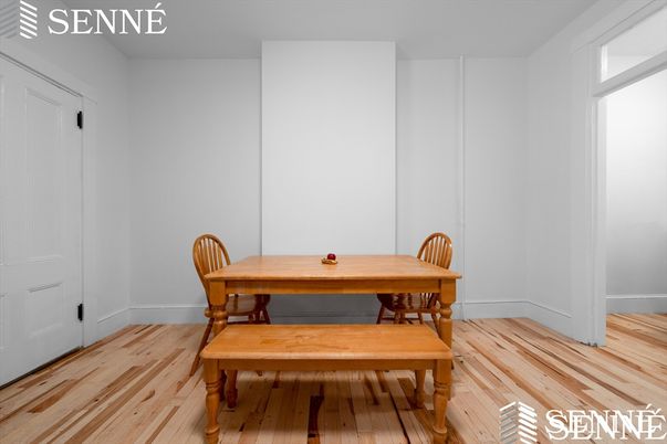 Dining room, Interior, Wood Texture Flooring