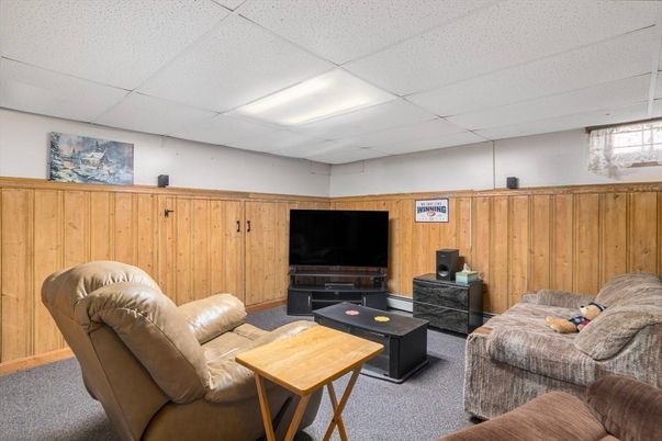 Interior, Living room, Wooden Walls