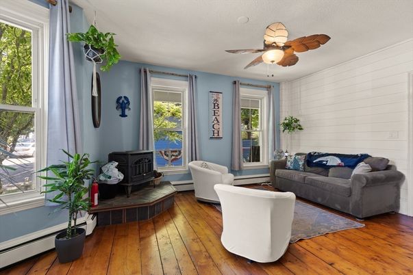 Fireplace, Interior, Living room, Wood Texture Flooring