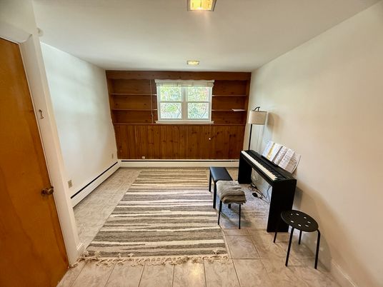 Interior, Piano, Wooden Walls