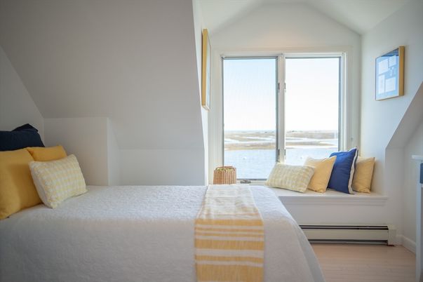 Bedroom, Interior, Water, Wood Texture Flooring
