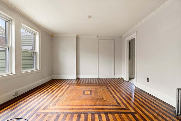 Empty room, Interior, Wood Texture Flooring