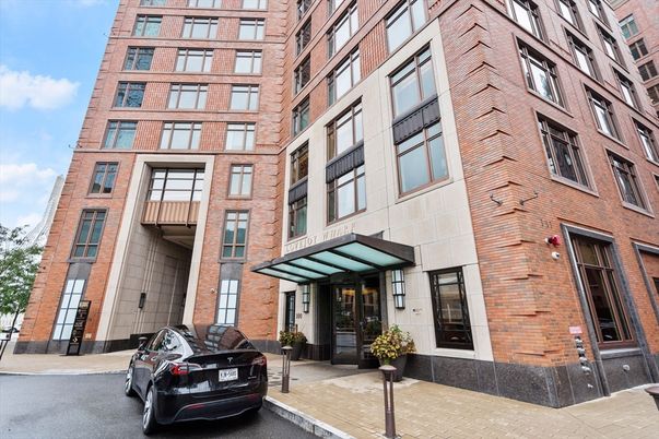 Exterior, Facade, Brick Facade, Condo Building