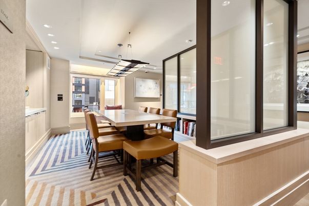 Dining room, Interior, Pendant Lights, Recessed Lighting