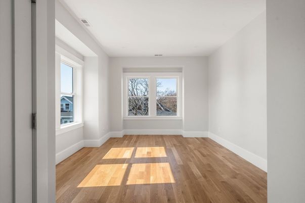 Empty room, Interior, Wood Texture Flooring