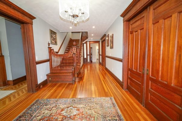 Chandelier, Interior, Recessed Lighting, Wood Texture Flooring