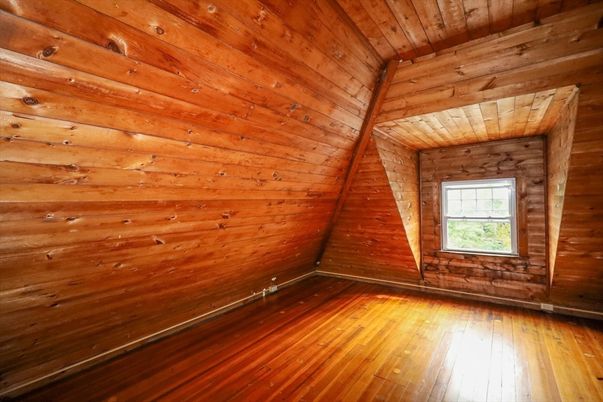 Empty room, Interior, Wooden Ceilings, Wood Texture Flooring, Wooden Walls