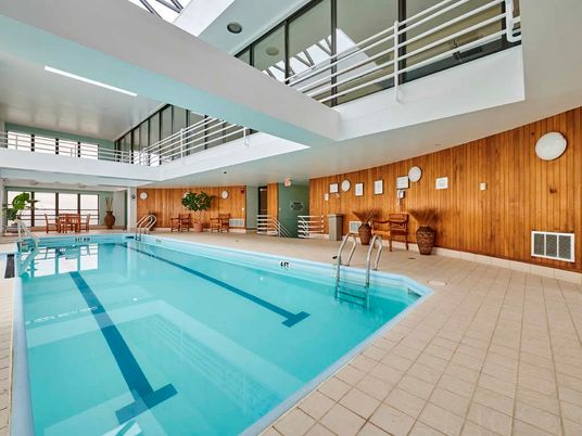 Interior, Pool, Wooden Walls