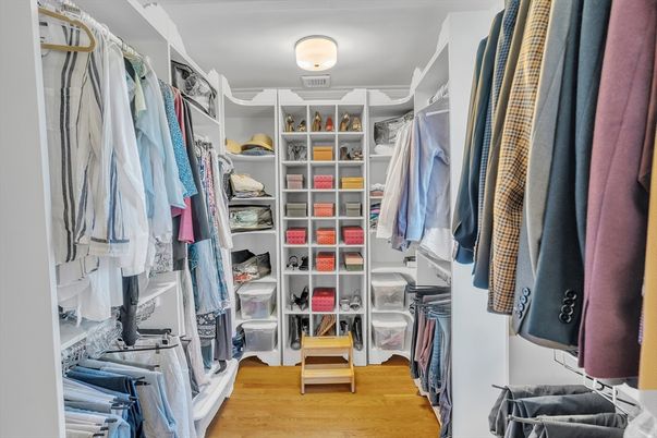 Interior, Walk-in Closets, Wood Texture Flooring