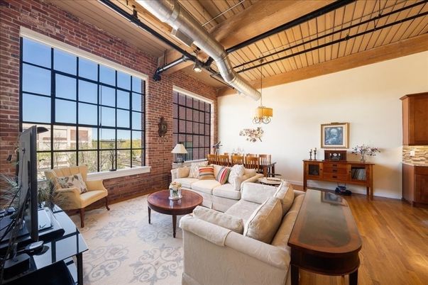 Interior, Living room, Pendant Lights, Stone Walls, Wooden Beams, Wooden Ceilings, Wood Texture Flooring