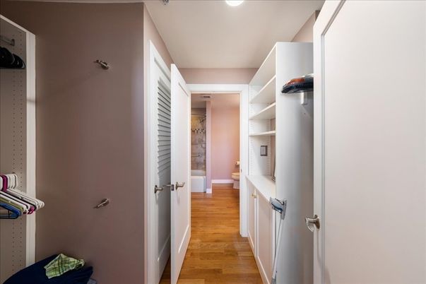 Interior, Recessed Lighting, Walk-in Closets, Wood Texture Flooring