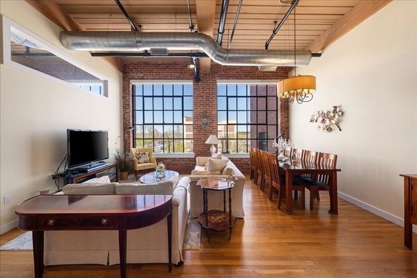 Dining room, Interior, Living room, Stone Walls, Wooden Beams, Wooden Ceilings, Wood Texture Flooring