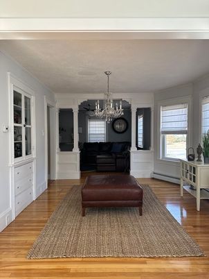 Chandelier, Interior, Wood Texture Flooring