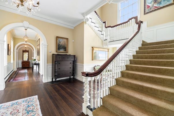 Chandelier, Interior, Wood Texture Flooring