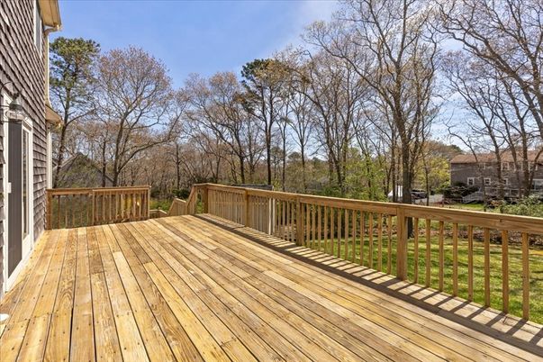 Exterior, Wood Texture Flooring