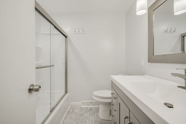 Bathroom, Glass Shower, Interior