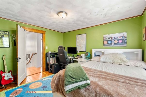 Bedroom, Home Office, Interior, Wood Texture Flooring