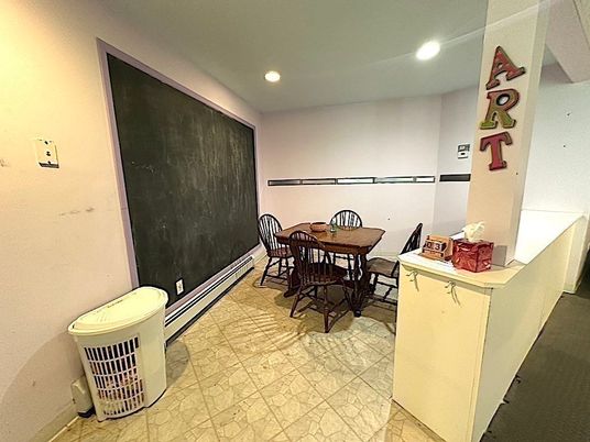 Empty room, Interior