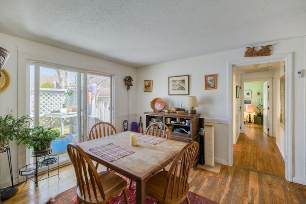 Dining room, Interior, Wood Texture Flooring