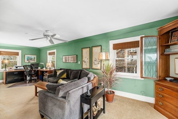 Home Office, Interior, Living room