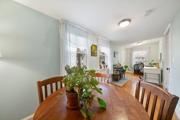 Dining room, Interior, Wood Texture Flooring