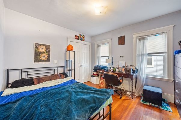 Bedroom, Home Office, Interior, Wood Texture Flooring