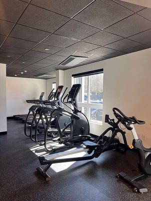Fitness Equipment, Gym, Interior, Recessed Lighting