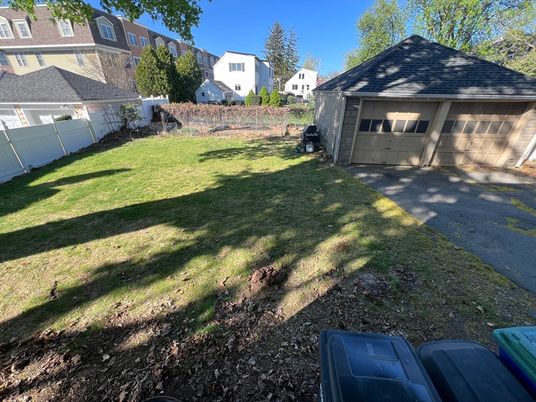 Backyard, Detached Garage, Exterior