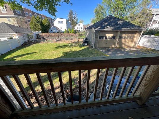 Backyard, Detached Garage, Exterior