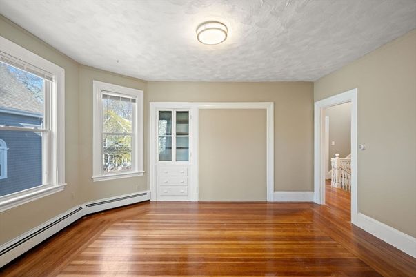 Empty room, Interior, Wood Texture Flooring