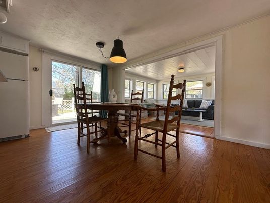 Dining room, Interior, Wood Texture Flooring