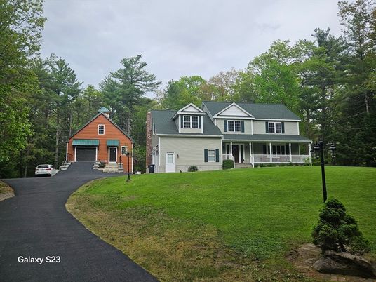 Attached, Backyard, Detached Garage, Exterior, Facade, Farmhouse