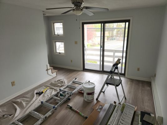 Fitness Equipment, Interior, Wood Texture Flooring