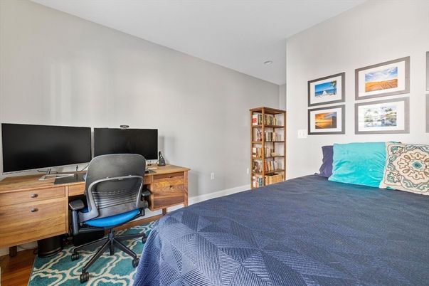 Bedroom, Home Office, Interior, Wood Texture Flooring