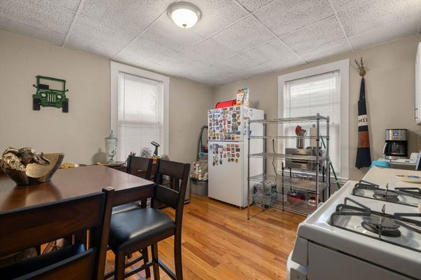 Dining room, Interior, Wood Texture Flooring
