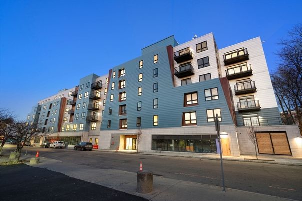 Exterior, Facade, Condo Building