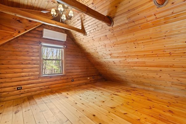 Chandelier, Empty room, Interior, Wooden Beams, Wooden Ceilings, Wood Texture Flooring, Wooden Walls