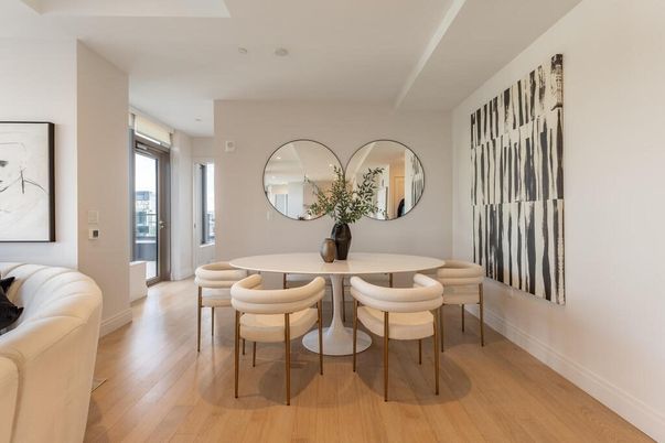 Dining room, Interior, Wood Texture Flooring